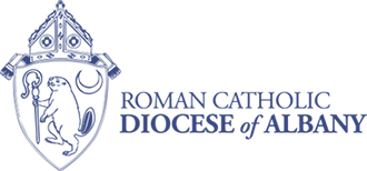 Logo of the Roman Catholic Diocese of Albany.